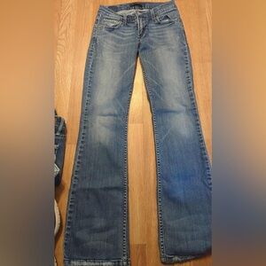 Levi's Too Superlow 524 Blue flared Leg Jeans